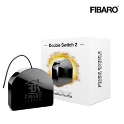 Модуль встраиваемого реле Fibaro double switch.
